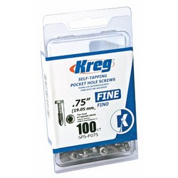 #6x3/4&quot; KREG PAN HEAD FINE SCREW(1C/PK)