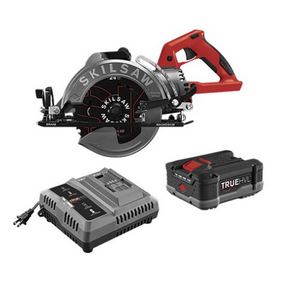 7-1/4&quot; TRUEHVL CORDLESS WORM DRIVE SAW KIT
