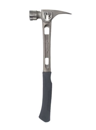 18&quot; 15 oz. TiBone Titanium Milled Face Curved Grip