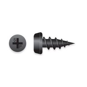 #7x7/16&quot; PH-PAN SHARP PT BLK Framing Screws (10M)