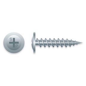 #8x3/4&quot; PH-RWH Zinc Window &amp; K-Lath Screws (8M)