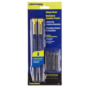 SWANSON ALWAYS SHARP REFILLABLE CARPENTER PENCIL