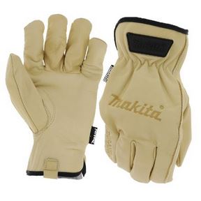 100% Genuine Leather Cow Driver Gloves (Large)