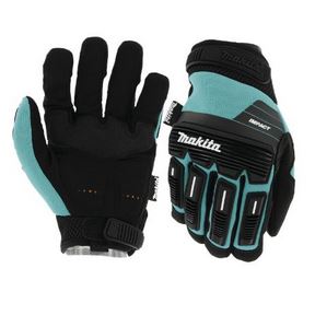 MEDIUM ADVANCED IMPACT TEAL  DEMOLITION GLOVES
