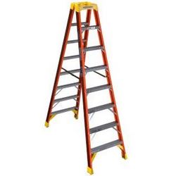 8&#39; TYPE 1A TWIN STEP FIBERGLASS STEPLADDER