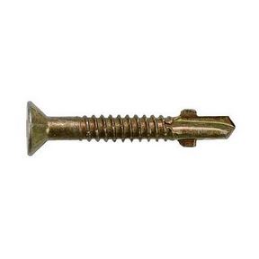 #12x2-3/8&quot; QD BLK PH TB  WOOD-TO-STEEL SCR  (1M)