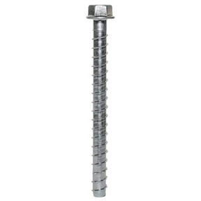 1/2&quot;x8&quot; Zinc Plated Carbon  Steel Titen HD Heavy-Duty 