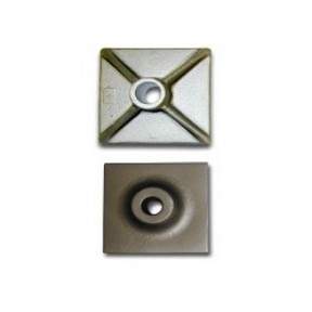 ELECTRIC HAMMER SHANK 5&quot; X 5&quot;  TAMPER PLATE