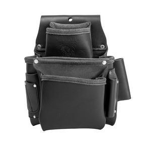 3 POUCH PRO FASTENER BAG BLACK