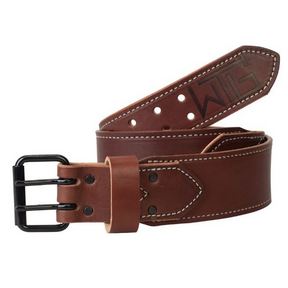 2-1/2&quot; LEATHER BELT (LG-XL  40&quot;-46&quot;)