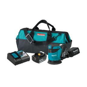 18V LXT Li-Ion 5&quot; Random Orbit  Sander Kit 3-speed Bag (5.0Ah)