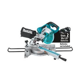 36V (18V X2) Li-Ion 7-1/2&quot; Dual Slide Compound Miter Saw