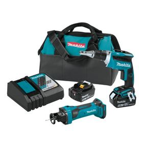 18V LXT Li-Ion Cordless 2 Pc Combo Kit XSF03Z XOC01Z(5.0Ah)