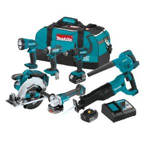 18V LXT Li-Ion Cordless 7 Pc. Combo Kit XPH10Z XDT11Z XSS02Z