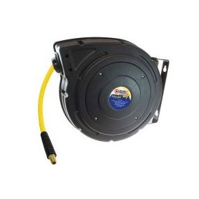 3/8&quot;X50&#39; YELLOW BELLY HOSE w/ MOUNTABLE HOSE REEL