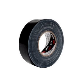2X59.9YD Heavy Duty Black Duct tape 11 mil 24/cs