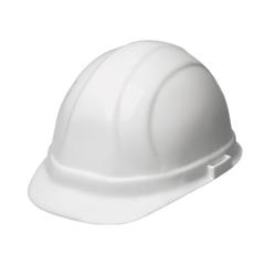 OMEGA II WHITE SAFETY HELMUT MEGA RATCHET 6-pT SUSPENSION