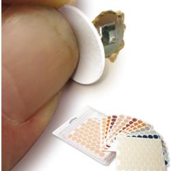 9/16&quot; Caps PVC Maple Clear Standard Box