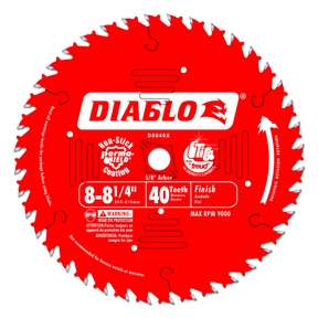 8-1/4&quot; 40T DIABLO FINISH