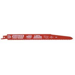 9&quot;x1&quot; 8/10TPI Bi-Metal Recip Bld: METAL (3/16&quot;-9/16&quot;) 25PK