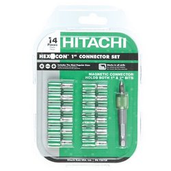 1&quot; MAGNETIC BIT CONNECTOR SET 14PC