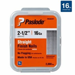 2-1/2&quot; 16ga GAL STRAIGHT FIN  NL(2M) 6/CS