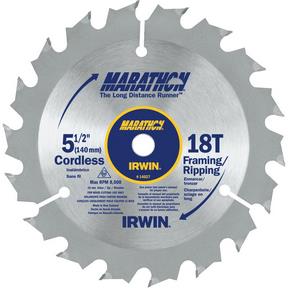 5-1/2&quot; 18T CIRCULAR SAW BLADE FOR CORDLESS TOOL