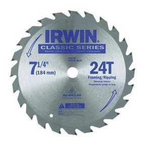 7-1/4&quot; 24T CLASSIC SERIES CIRC  BLD (25/PK)