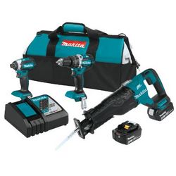 18V Li-Ion Brushless 3 Pc. Combo Kit (4.0Ah)